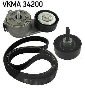Skf Keilrippenriemensatz [Hersteller-Nr. VKMA34200] für Ford