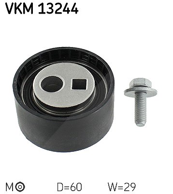 Skf Spannrolle, Zahnriemen [Hersteller-Nr. VKM13244] für Fiat, Lancia, Santana, Citroën, Toyota, Suzuki, Peugeot