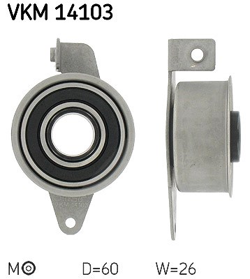 Skf Spannrolle, Zahnriemen [Hersteller-Nr. VKM14103] für Ford, Mazda, Seat