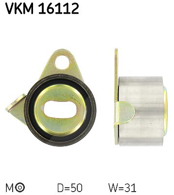 Skf Spannrolle, Zahnriemen [Hersteller-Nr. VKM16112] für Renault