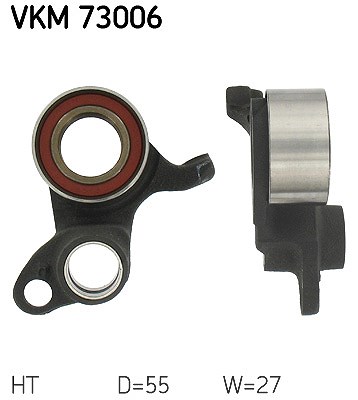 Skf Spannrolle, Zahnriemen [Hersteller-Nr. VKM73006] für Honda