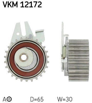 Skf Spannrolle, Zahnriemen [Hersteller-Nr. VKM12172] für Fiat, Lancia