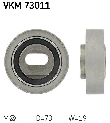 Skf Spannrolle, Zahnriemen [Hersteller-Nr. VKM73011] für Honda, Rover