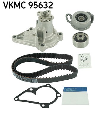 Skf Wasserpumpe + Zahnriemensatz [Hersteller-Nr. VKMC95632] für Kia, Hyundai