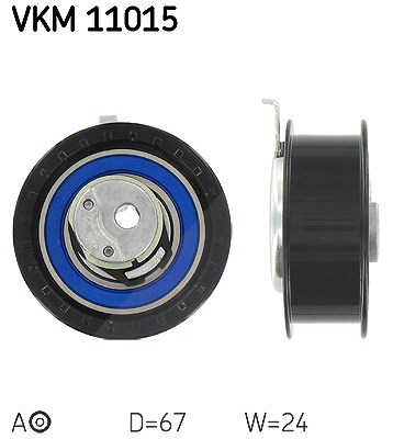 Skf Spannrolle, Zahnriemen [Hersteller-Nr. VKM11015] für Skoda, Seat, VW