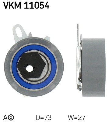 Skf Spannrolle, Zahnriemen [Hersteller-Nr. VKM11054] für VW