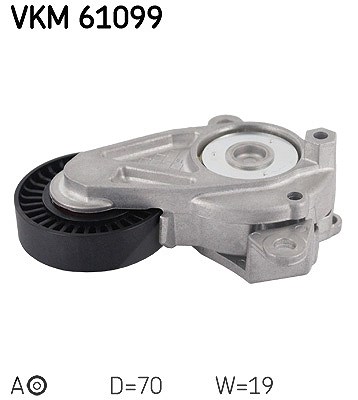 Skf Spannrolle, Keilrippenriemen [Hersteller-Nr. VKM61099] für Toyota
