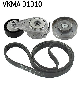 Skf Keilrippenriemensatz [Hersteller-Nr. VKMA31310] für Audi, Seat