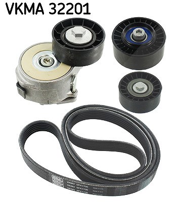Skf Keilrippenriemensatz [Hersteller-Nr. VKMA32201] für Opel, Fiat, Vauxhall