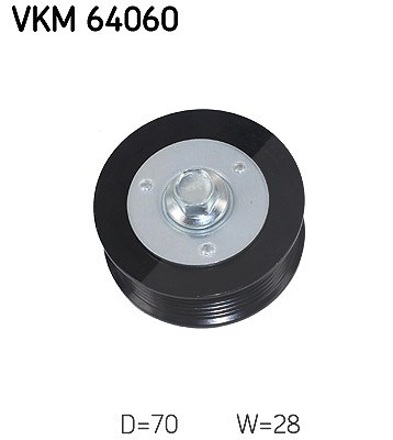 Skf Umlenk-/Führungsrolle, Keilrippenriemen [Hersteller-Nr. VKM64060] für Mazda