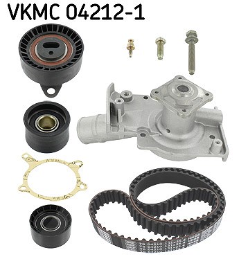 Skf Wasserpumpe + Zahnriemensatz [Hersteller-Nr. VKMC04212-1] für Ford - Bild 3