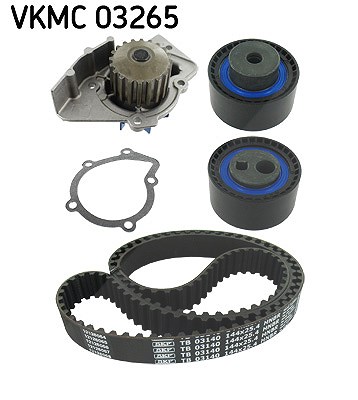 Skf Wasserpumpe + Zahnriemensatz [Hersteller-Nr. VKMC03265] für Citroën, Fiat, Suzuki, Peugeot