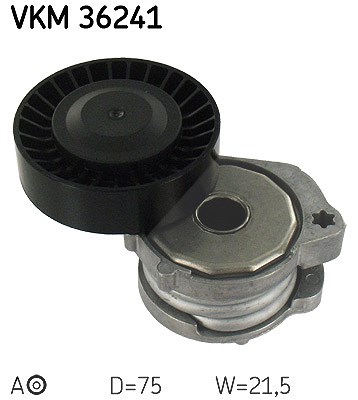Skf Spannrolle, Keilrippenriemen [Hersteller-Nr. VKM36241] für Ford, Volvo