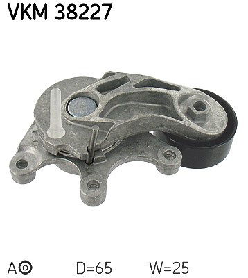 Skf Spannrolle, Keilrippenriemen [Hersteller-Nr. VKM38227] für BMW