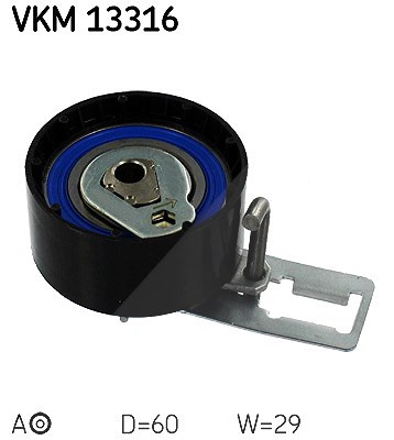 Skf Spannrolle, Zahnriemen [Hersteller-Nr. VKM13316] für Ford, Mitsubishi, Toyota, Volvo, Ds, Peugeot, Mazda, Citroën, Opel, Fiat