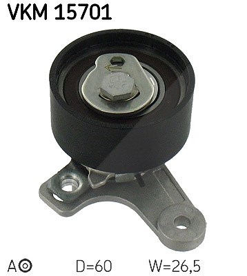 Skf Spannrolle, Zahnriemen [Hersteller-Nr. VKM15701] für Opel, Vauxhall, Chevrolet