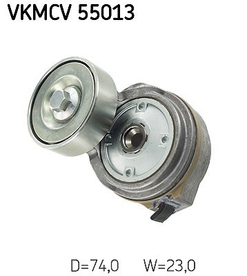 Skf Spannrolle, Keilrippenriemen [Hersteller-Nr. VKMCV55013]