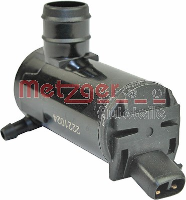 Metzger Autoteile Waschwasserpumpe, Scheibenreinigung [Hersteller-Nr. 2220088] für Toyota, Hyundai