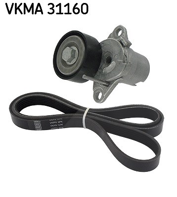 Skf Keilrippenriemensatz [Hersteller-Nr. VKMA31160] für Seat, Cupra, Skoda, VW, Audi