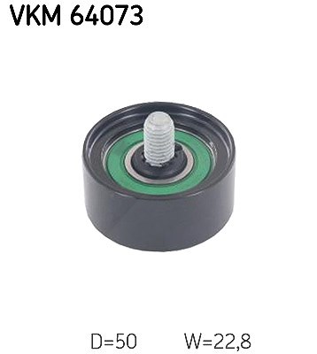 Skf Umlenk-/Führungsrolle, Keilrippenriemen [Hersteller-Nr. VKM64073] für Kia, Hyundai