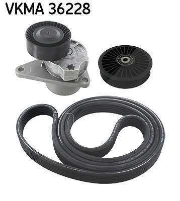 Skf Keilrippenriemensatz [Hersteller-Nr. VKMA36228] für Volvo