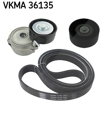 Skf Keilrippenriemensatz [Hersteller-Nr. VKMA36135] für Volvo, Ford