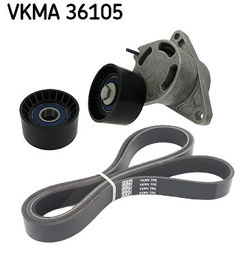 Skf Keilrippenriemensatz [Hersteller-Nr. VKMA36105] für Nissan, Opel, Renault, Vauxhall
