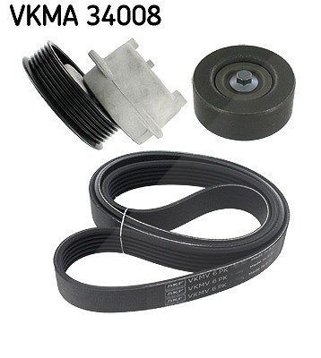 Skf Keilrippenriemensatz [Hersteller-Nr. VKMA34008] für Ford, Mazda