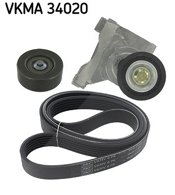 Skf Keilrippenriemensatz [Hersteller-Nr. VKMA34020] für Ford