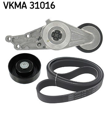 Skf Keilrippenriemensatz [Hersteller-Nr. VKMA31016] für Audi