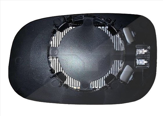 Tyc Spiegelglas, Außenspiegel [Hersteller-Nr. 338-0041-1] für Volvo