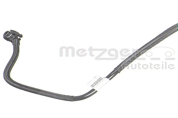 Metzger Autoteile Unterdruckleitung, Bremskraftverstärker [Hersteller-Nr. 2180003] für Renault