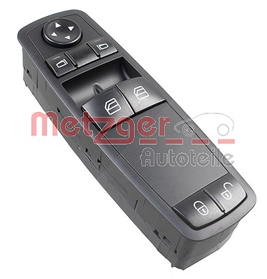Metzger Autoteile Schalter, Fensterheber [Hersteller-Nr. 0916680] für Mercedes-Benz