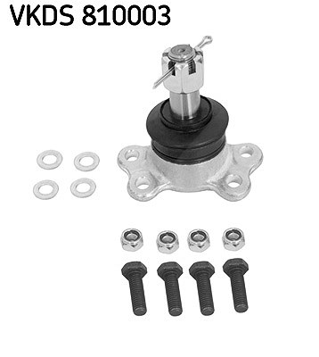 Skf Trag-/Führungsgelenk [Hersteller-Nr. VKDS810003] für Daewoo, Ssangyong