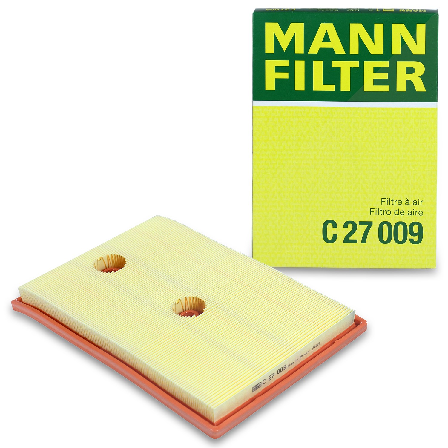 Mann-filter Luftfilter [Hersteller-Nr. C27009] für Audi, VW, Seat, Skoda, Cupra