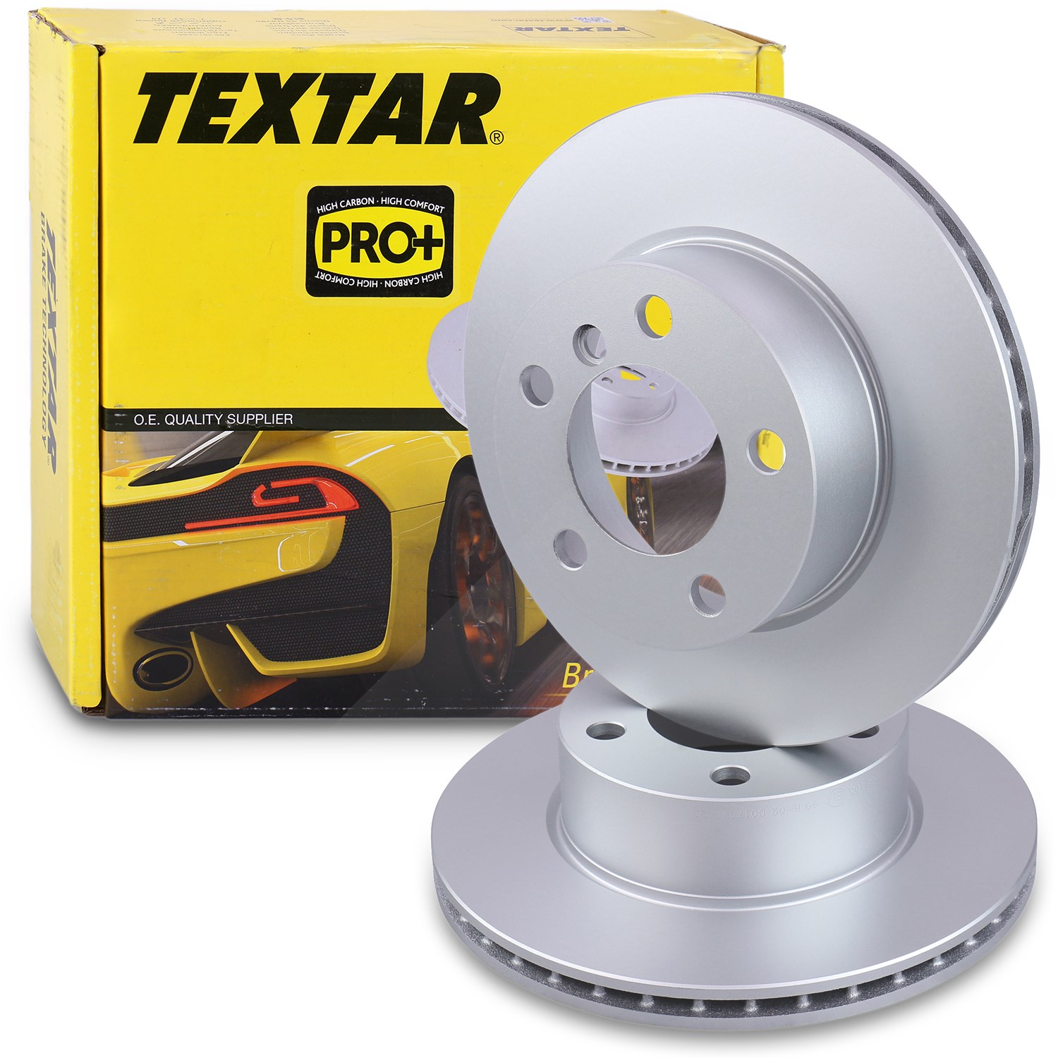 Textar 2x Bremsscheibe belüftet vorne [Hersteller-Nr. 40379422] für BMW