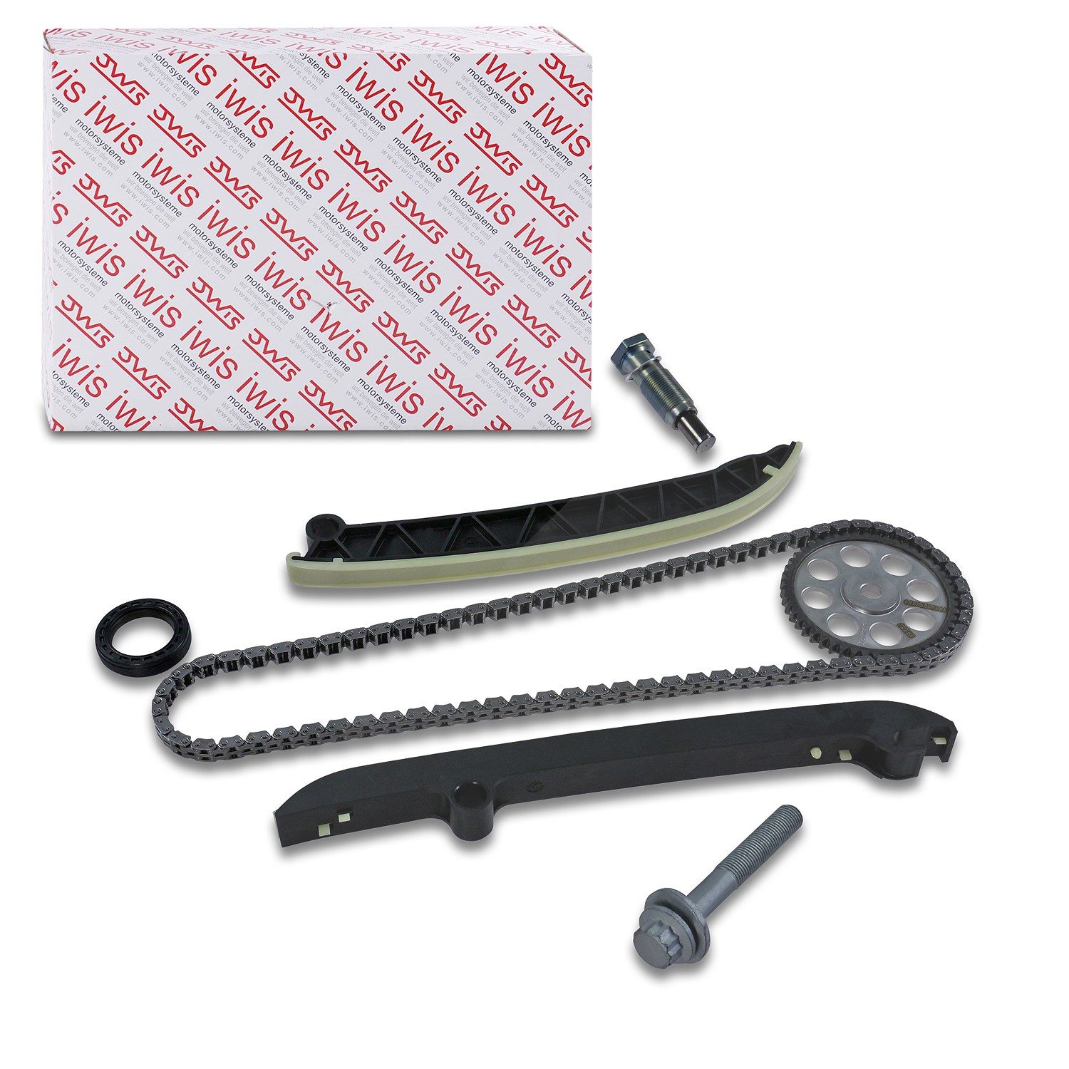 Iwis Motorsysteme Steuerkettensatz [Hersteller-Nr. 59003Set] für Audi, VW, Skoda, Seat