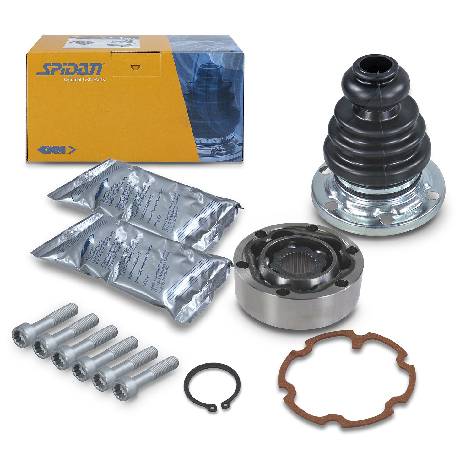 Spidan Gelenksatz Antriebswelle [Hersteller-Nr. 20273] für Audi, VW, Skoda