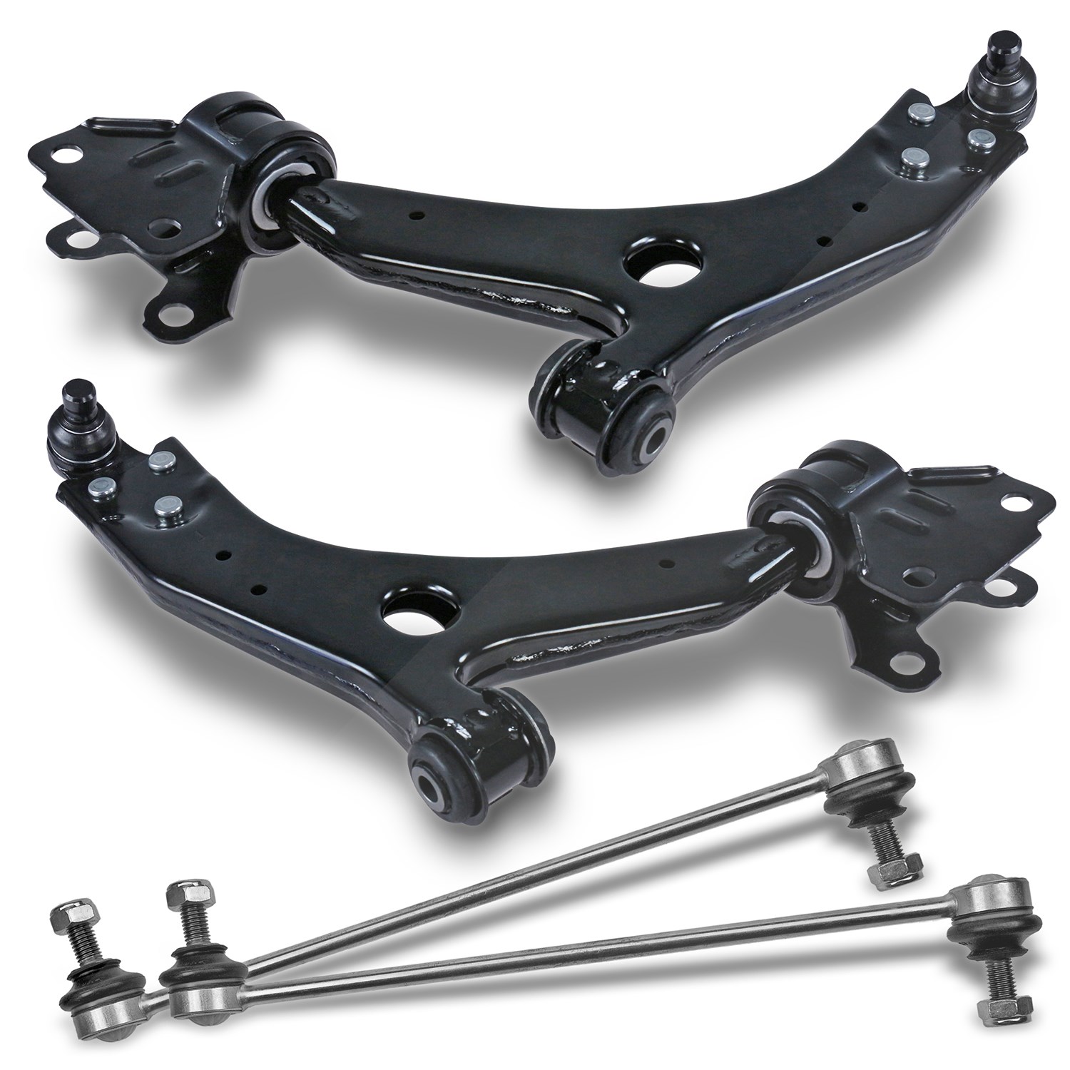 Bestprice 2x Querlenker + 2x Koppelstange vorne [Hersteller-Nr. 40397903] für Ford