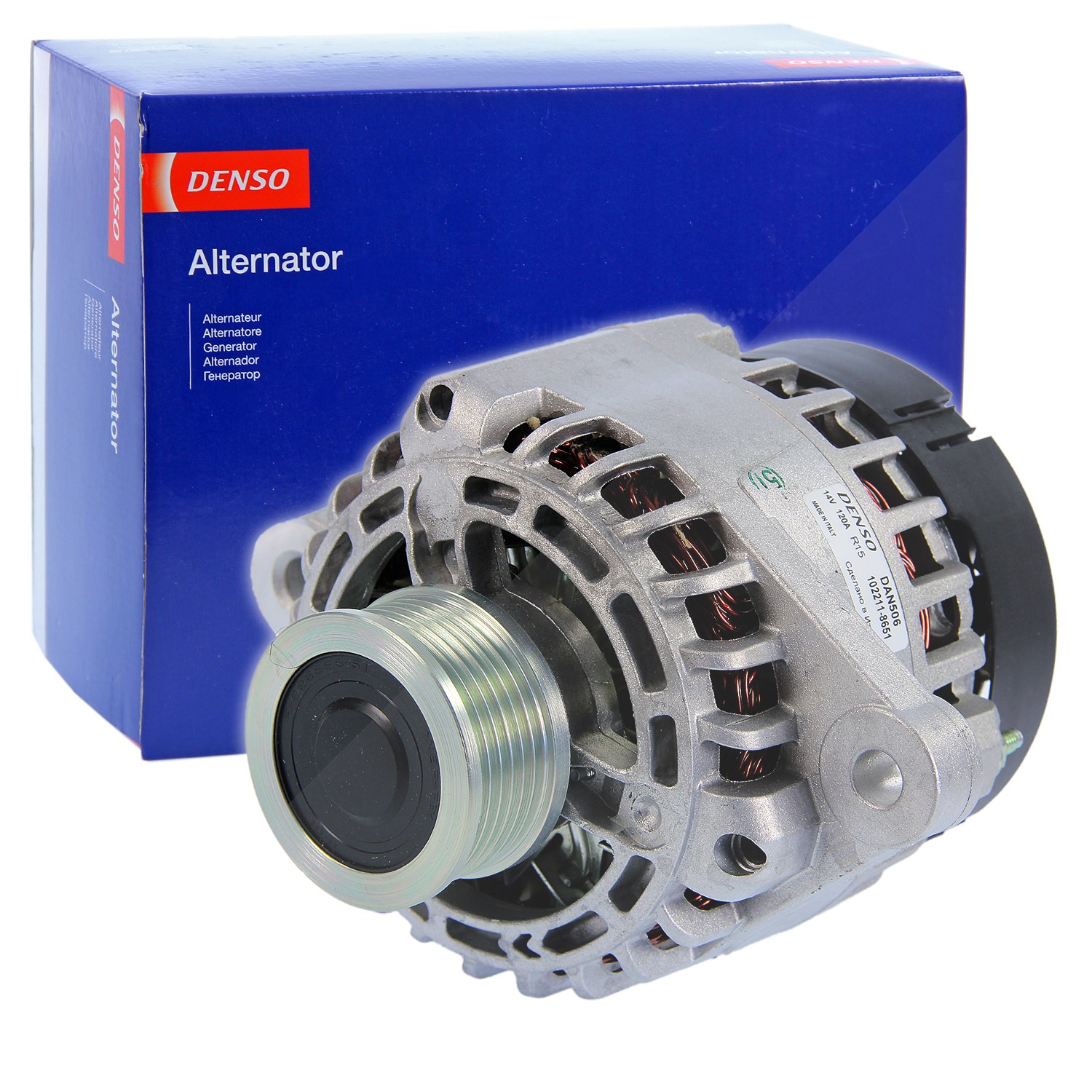 Denso Lichtmaschine [Hersteller-Nr. DAN506] für Opel, Vauxhall