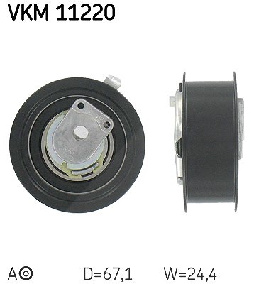 Skf Spannrolle, Zahnriemen [Hersteller-Nr. VKM11220] für Audi, VW