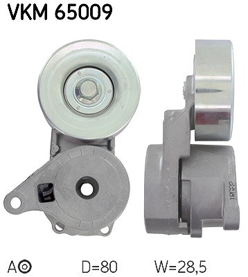 Skf Spannrolle, Keilrippenriemen [Hersteller-Nr. VKM65009] für Mitsubishi