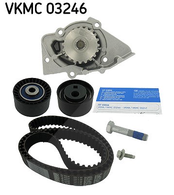 Skf Wasserpumpe + Zahnriemensatz [Hersteller-Nr. VKMC03246] für Lancia, Citroën, Peugeot, Fiat, Suzuki