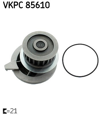 Skf Wasserpumpe [Hersteller-Nr. VKPC85610] für Opel, Vauxhall
