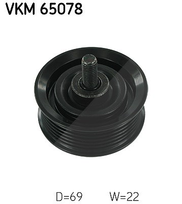 Skf Umlenk-/Führungsrolle, Keilrippenriemen [Hersteller-Nr. VKM65078] für Kia, Hyundai