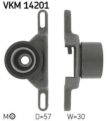 Skf Spannrolle, Zahnriemen [Hersteller-Nr. VKM14201] für Ford