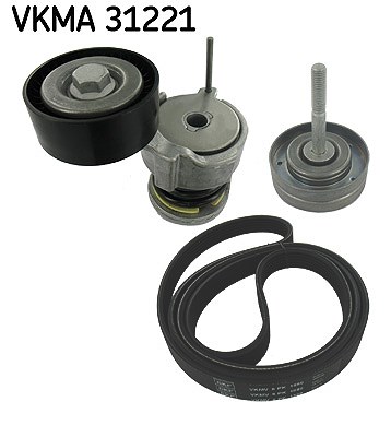 Skf Keilrippenriemensatz [Hersteller-Nr. VKMA31221] für Skoda, Seat, VW