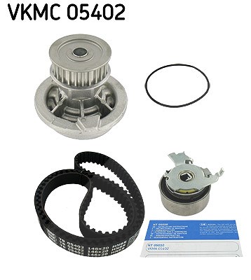 Skf Wasserpumpe + Zahnriemensatz [Hersteller-Nr. VKMC05402] für Opel, Vauxhall