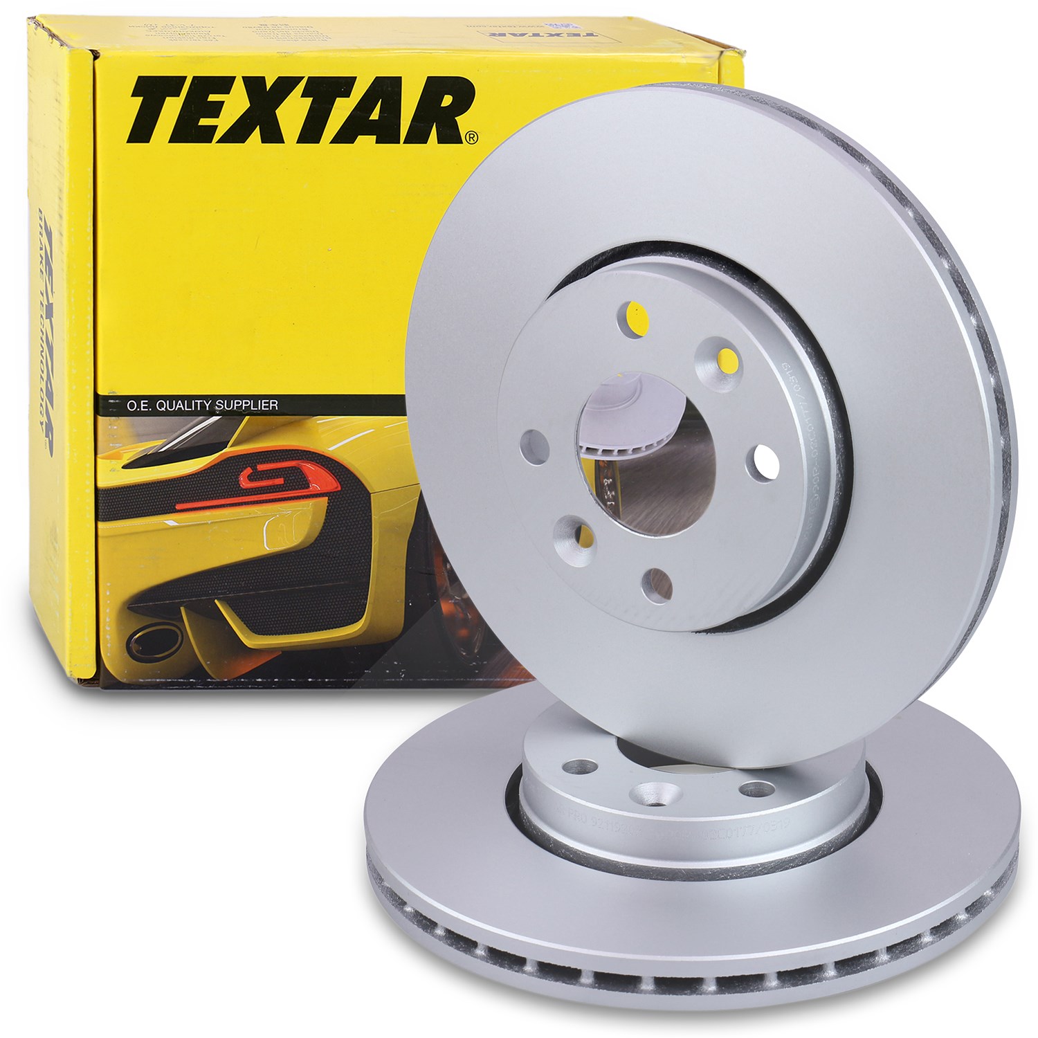 Textar Bremsscheibe [Hersteller-Nr. 92119203] für Nissan, Lada, Dacia, Renault