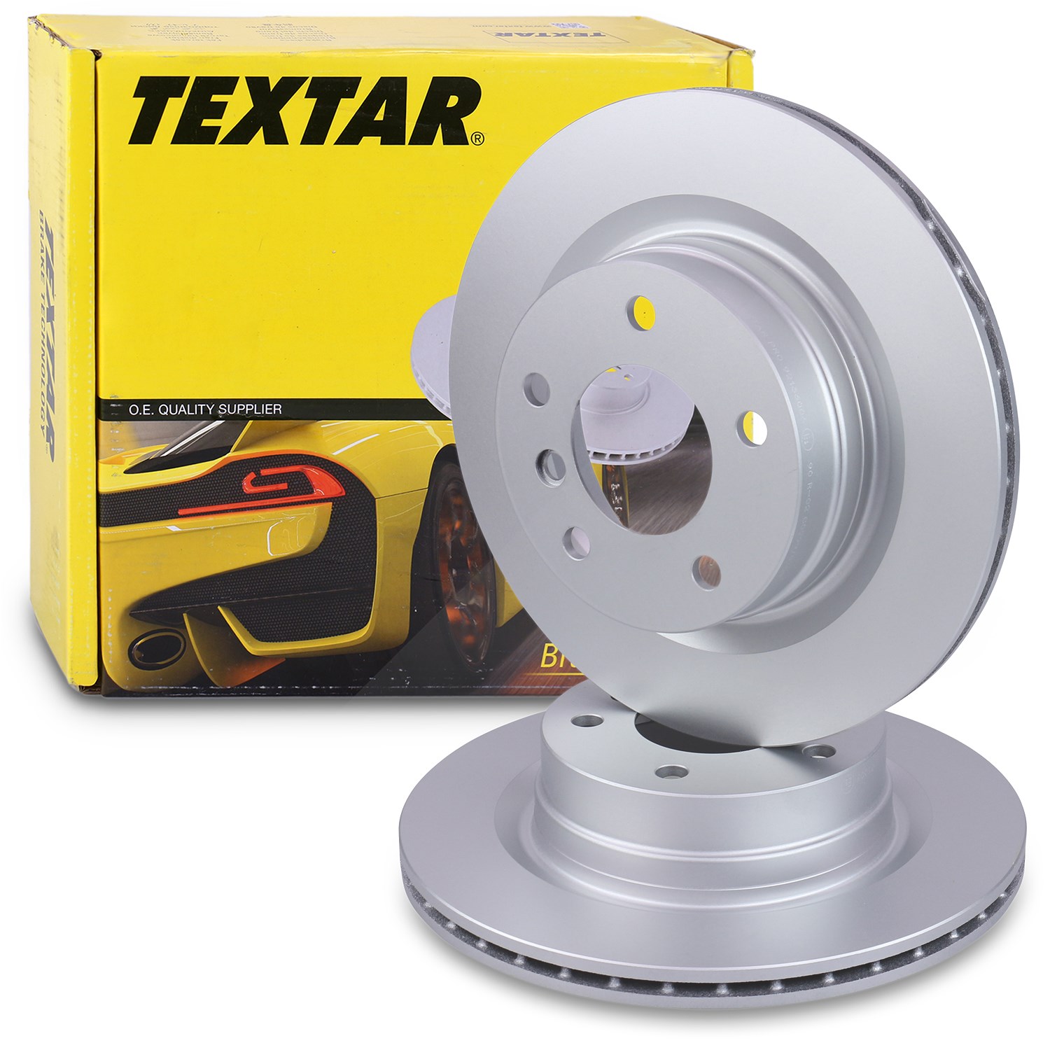 Textar Bremsscheibe belüftet hinten [Hersteller-Nr. 92133003] für BMW